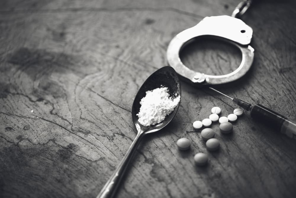 What does possession of a controlled substance refer to