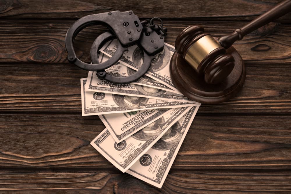 What are potential punishments for embezzlement in CA