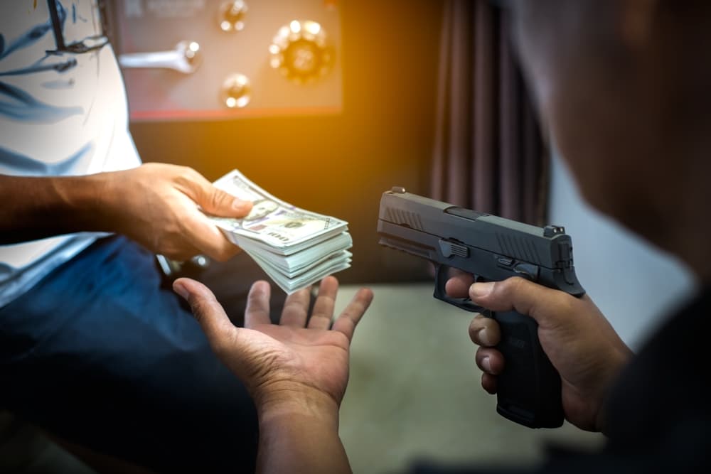 What is the definition of robbery in California